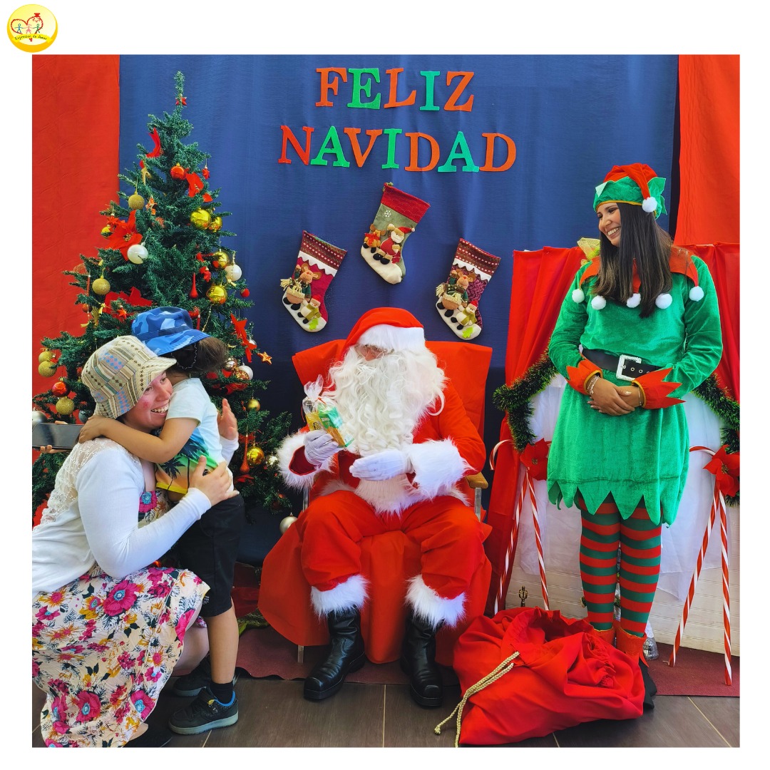 Visita del Viejito Pascuero